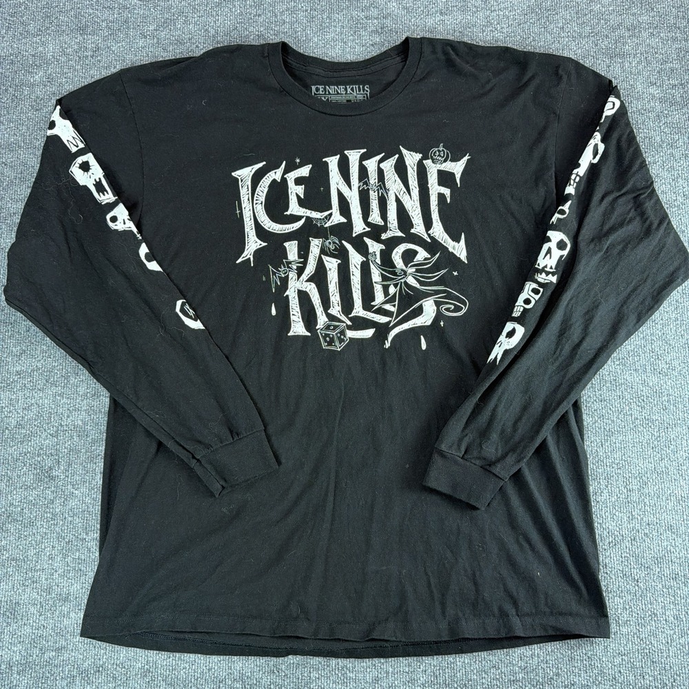 Ice Nine Kills Nightmare on the Ninth Long Sleeve Black 2XL Horrorwood Metal
